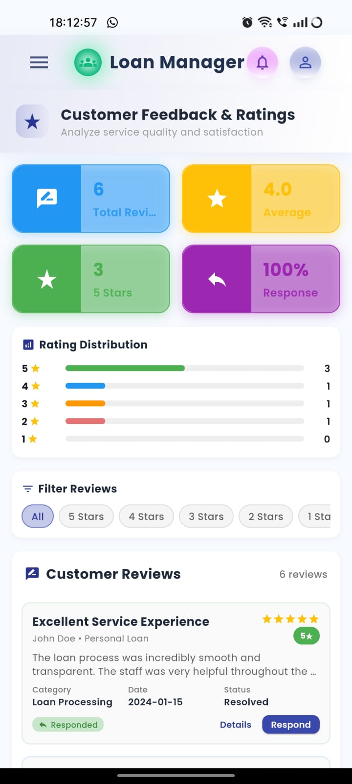 Loan app screenshot 1